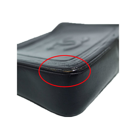 Chanel Coco Mark Chain Shoulder Bag Black - Picture 8 of 9